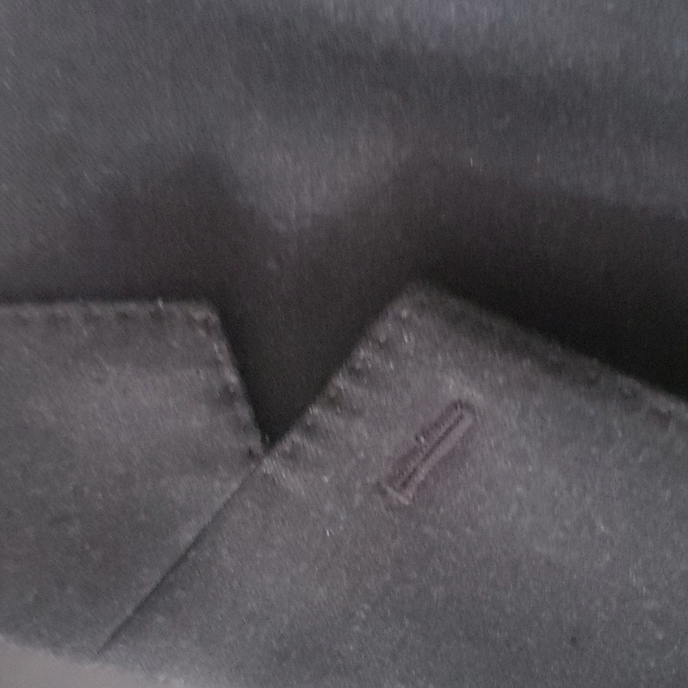 Banana Republic Modern Classic Heather Suit Jacket Blazer Charcoal Blue NWOT - Picture 6 of 17